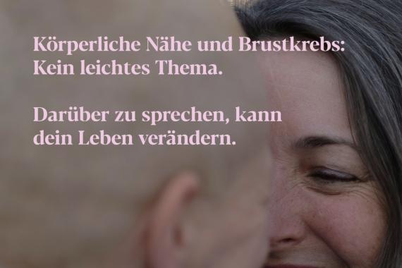 Nahe Portraitaufnahme eines einander zugewandten Paares 